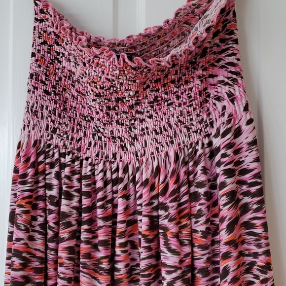BCBG printed pink top - Picture 3 of 3